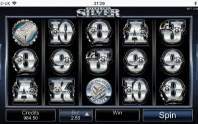 Free Pokies Fun: Sterling Silver 3D Adventure