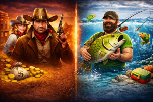 Wild West Gold vs Big Bass Bonanza